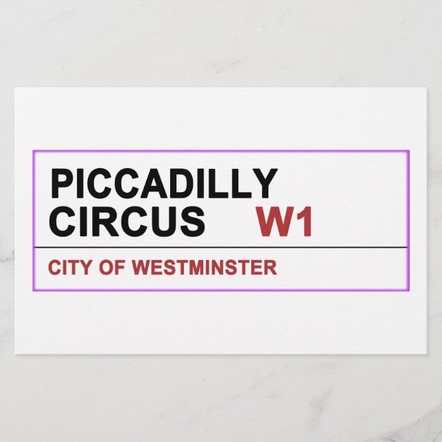 Piccadilly Circus London (Frente)