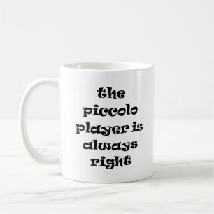 piccolo sempre acerta caneca de café