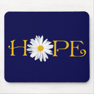 Pick Próprio Fundo - Shasta Daisy Hope Mousepad