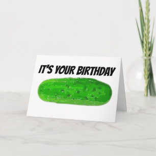 PICKLE BIG DILL ENFUNDIR CARTÃO DE GANHAMENTO DE A