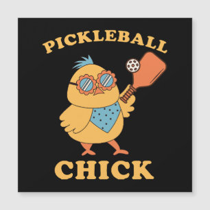 Pickleball Chick - retrô