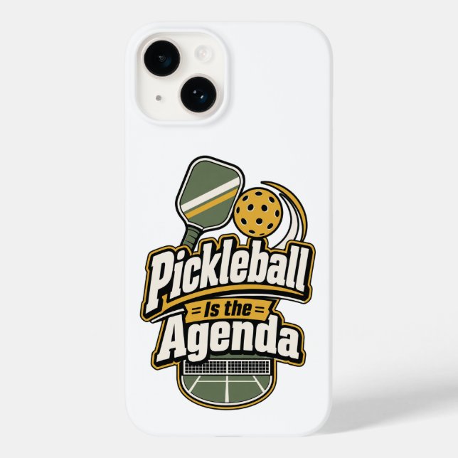 Pickleball É a Agenda | Presente de Pickleball par (Verso)