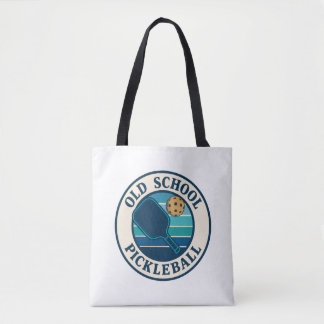 Pickleball Old School  Club  Sport Tote