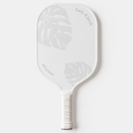 Pickleball Paddle Palm Tropical Folha