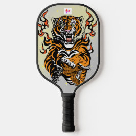 PICKLEBALL PADDLE TIGER COM CHAMAS DIMINUI INICIAL