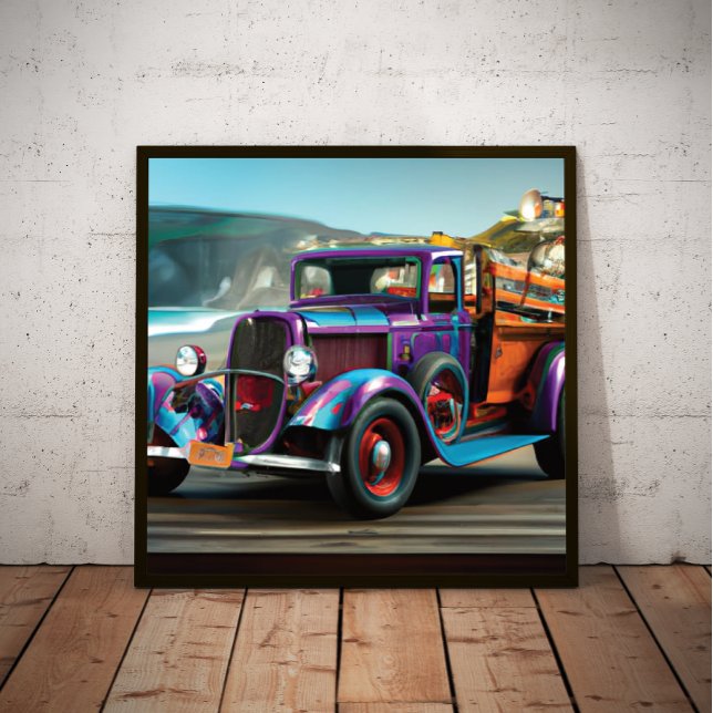 Pickup Truck Poster (Criador carregado)