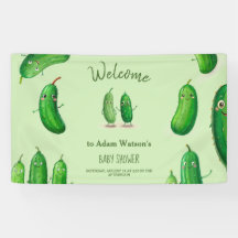 Picles Chá de fraldas Whimsical Verde