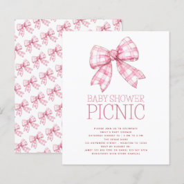 Picnic Arco Gingham cor-de-rosa-orçamento