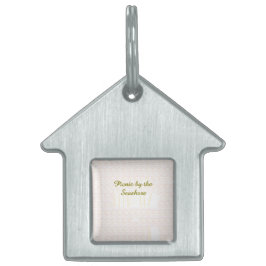 Picnic by the Seashore Heart Scroll