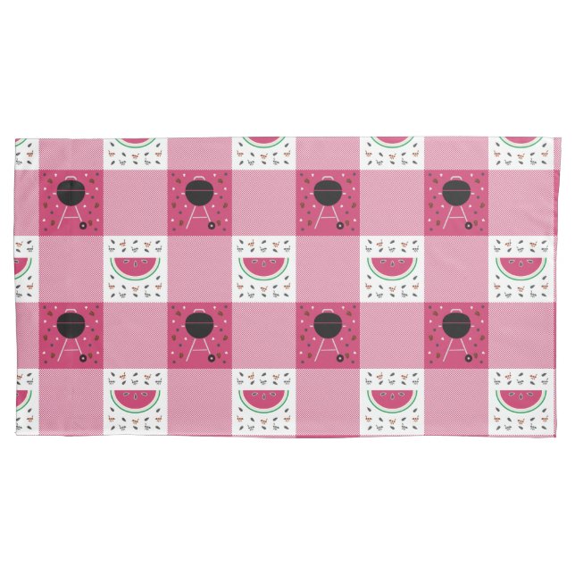 Picnic Pillowcase de Verão (Frente)