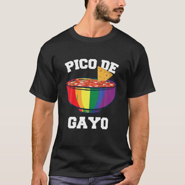 Pico De Gayo Mexicano E Camisa Gay (Frente)