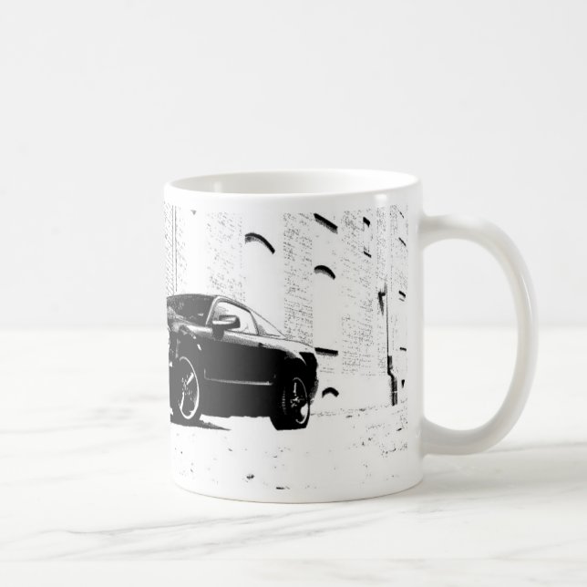 Picou a caneca de Bullitt - estilo preto (Direita)