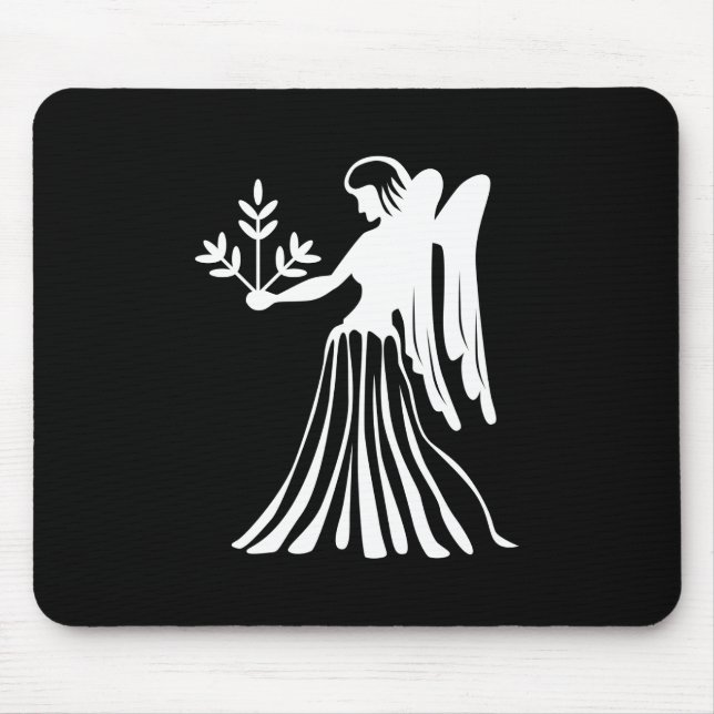 Pictograma Mousepad do zodíaco do Virgo (Frente)