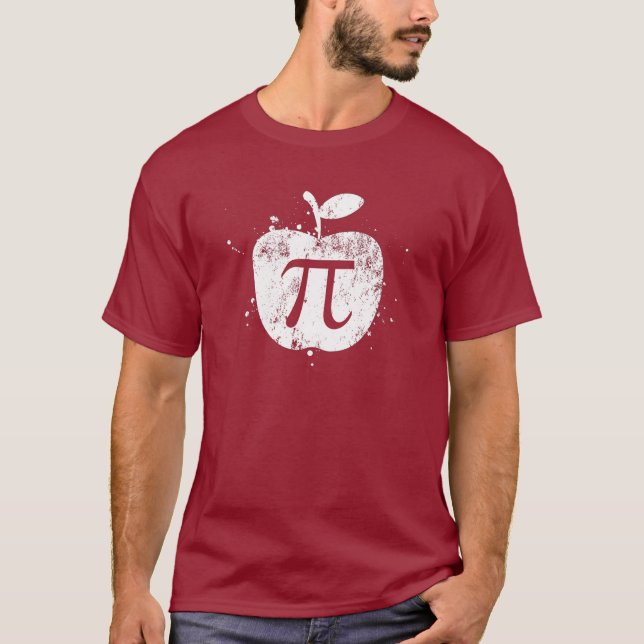 Pie Apple Pie Engraçado T-Shirt (Frente)