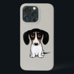 Piebald Dachshund | Cachorro Cachorro<br><div class="desc">Capas de iphone do Fantoche. Preto, bronzeado e branco Piebald Dachshund.</div>