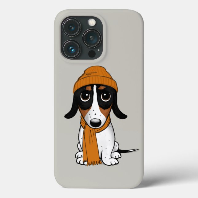 Piebald Dachshund | Cachorro-Hipster (Verso)