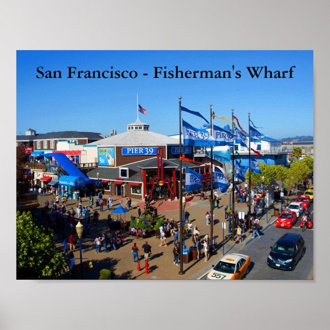 Pier 39 #12-2 Poster (Frente)