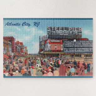 Pier de Aço - Atlantic City Large Quebra-cabeça
