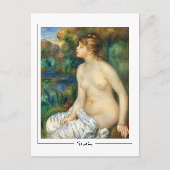 Pierre-Auguste Renoir #3-3 - Cartão Postal de Arte (Frente)