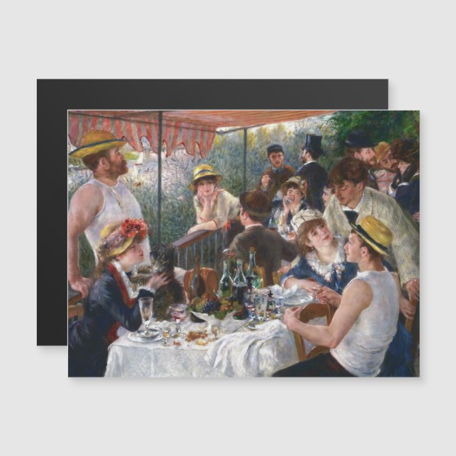 Pierre-Auguste Renoir - Almoço dos Remadores (Frente/Verso)
