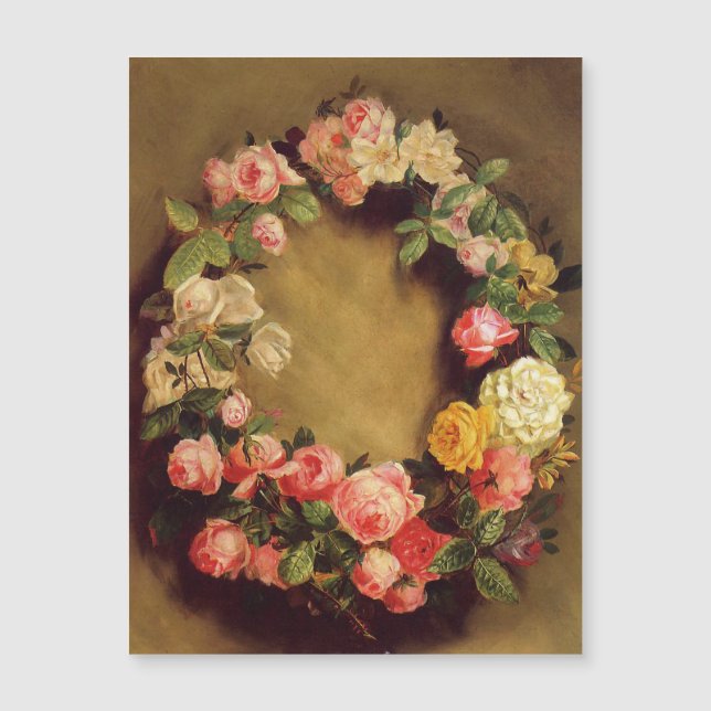 Pierre-Auguste Renoir - Coroa de Rosas (Frente)