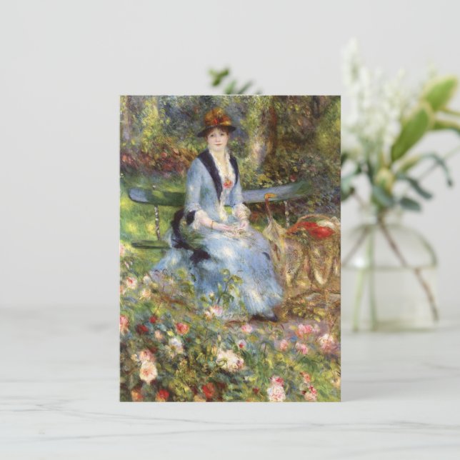 Pierre-Auguste Renoir - Dans les Rosa (Em pé/Frente)