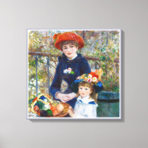 Pierre-Auguste Renoir Duas irmãs Canvas CC0401