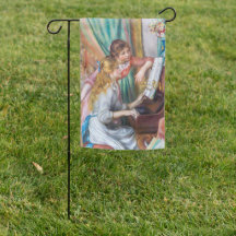 Pierre Auguste Renoir - Jovens Meninas no Piano