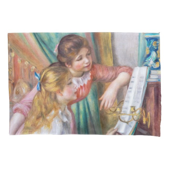 Pierre Auguste Renoir - Jovens Meninas no Piano (Frente)