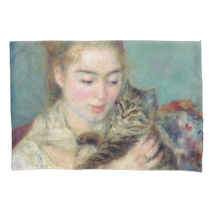 Pierre-Auguste Renoir - Mulher com gato