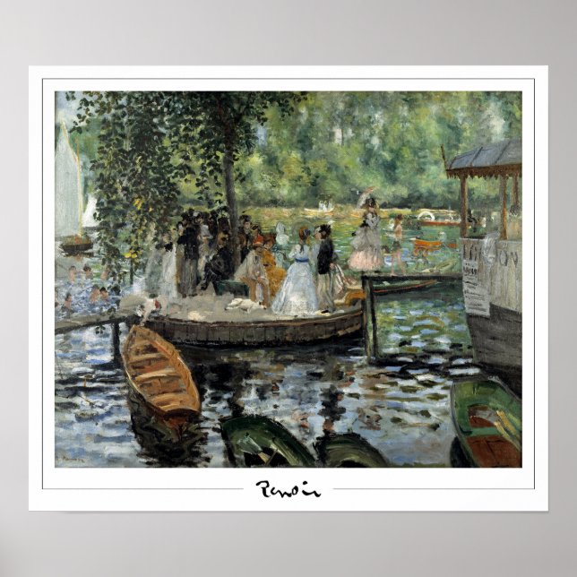 Pierre-Auguste Renoir Zedign Art Poster nº 13-2 (Frente)