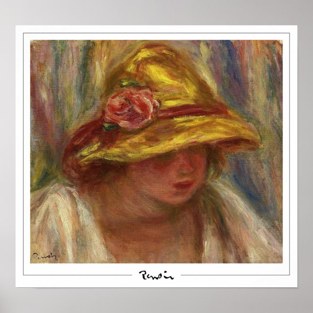 Pierre-Auguste Renoir Zedign Art Poster nº 152-3 (Frente)