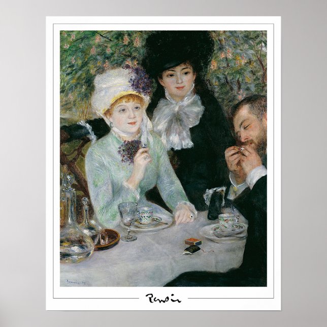 Pierre-Auguste Renoir Zedign Art Poster nº 22-3 (Frente)