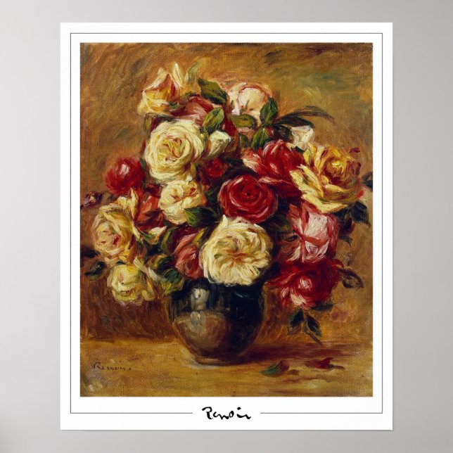 Pierre-Auguste Renoir Zedign Art Poster nº 250-2 (Frente)