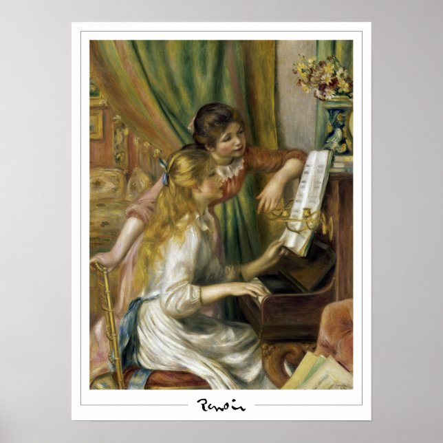 Pierre-Auguste Renoir Zedign Art Poster nº 7-3 (Frente)