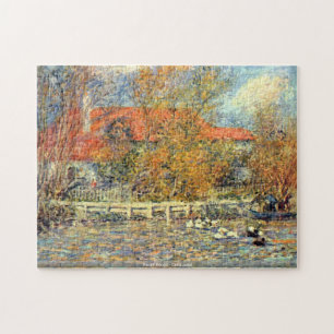 Pierre Renoir - quebra-cabeça da lagoa do pato