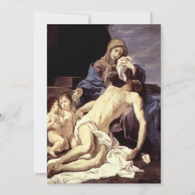 Pieta - Lamentação do Cristo - Baciccio (Frente)