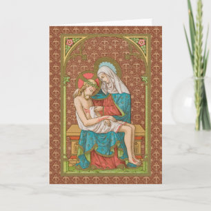 Pieta (SAU 23) Cartão de Boas-Vindas em Branco
