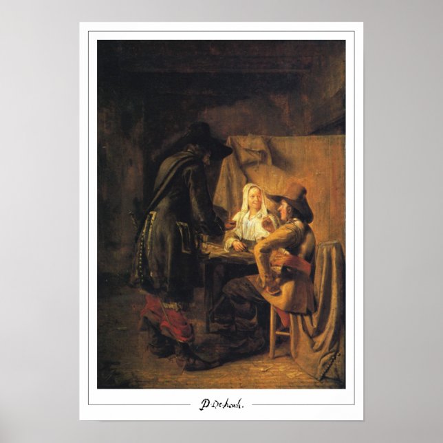 Pieter de Hooch Zedign Art Poster #77 (Frente)