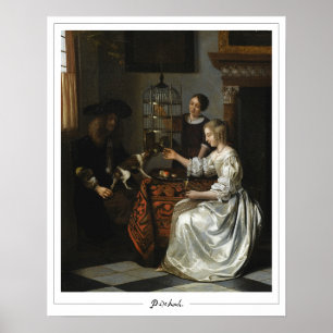 Pieter de Hooch Zedign Art Poster nº 127