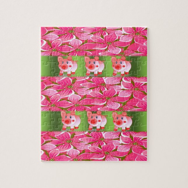 Pig Jigsee Quebra-cabeça (Vertical)