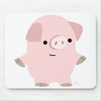 Pig mousepad de desenho silencioso