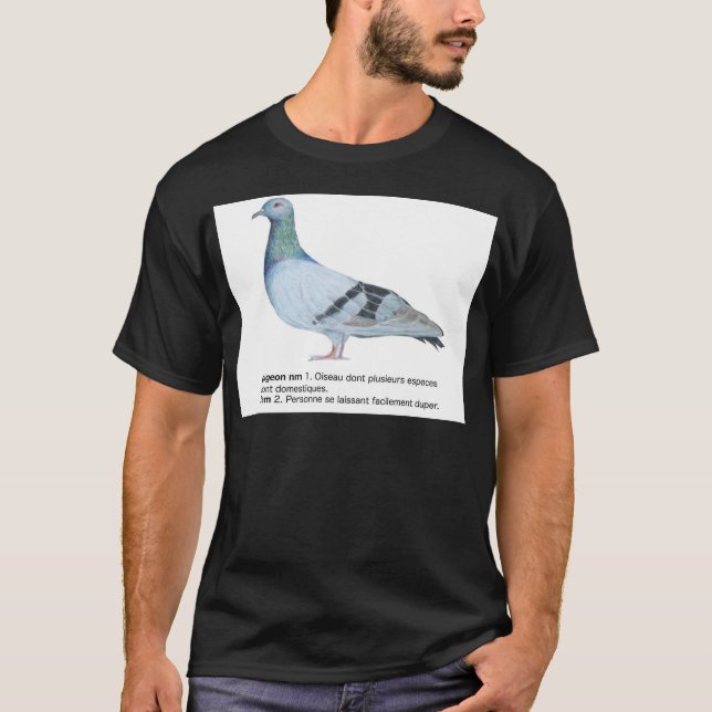 Pigeon by NuancesdePigeon T-shirts (Frente)