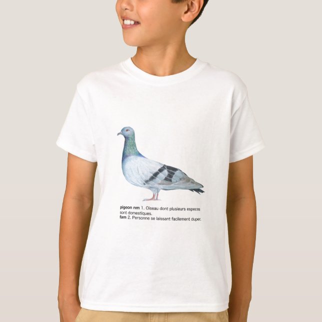 Pigeon by NuancesdePigeon T-shirts (Frente)