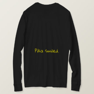 Pika Bunny T-Shirt Pika sorriu.