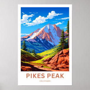 Pikes Peak Colorado Viagem Impressão
