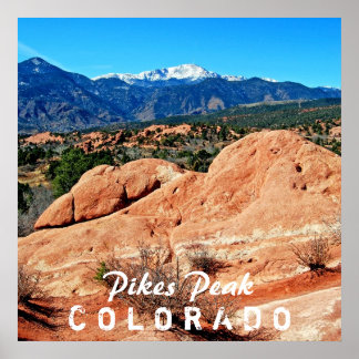 Pikes Peak, Poster do Colorado