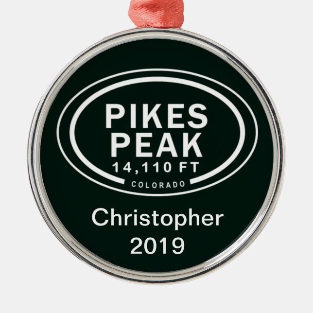 Pikes Personalizados Pico CO Ornamento Montanhoso (Frente)