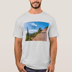 Pikes Pico Camada de Comboio Camisa Masculina