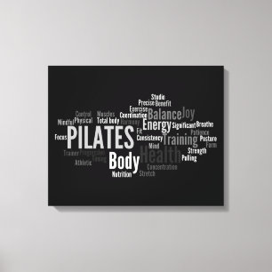 PILATES exprime canvas